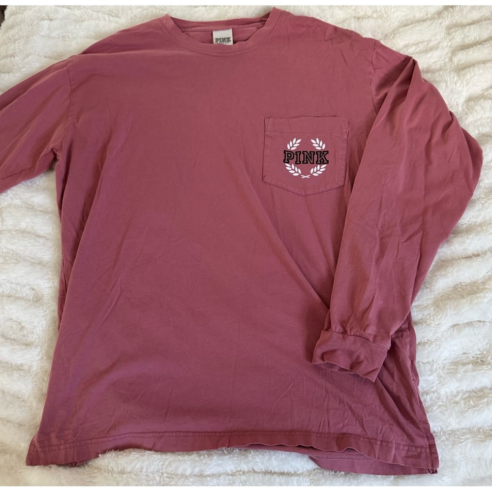 Vintage Pink Victoria's Secret long sleeve shirt